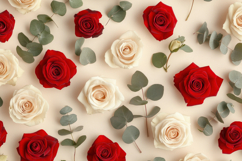 Elegant Flowers Pattern Texture Background Wallpaper Product Image 1