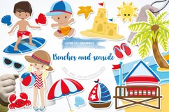 Beaches and Seaside Graphic &amp; Illustration - Sublimations Product Image 1