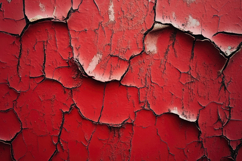 Red Cracked Paint Background Wallpaper Product Image 1