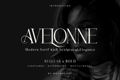 Avelonne - Modern Serif Font Product Image 1