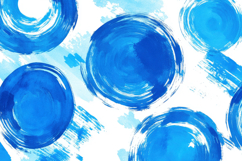 Abstract Watercolor Circle Background Wallpaper Product Image 1