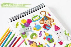 Birthday animals graphics | illustrations Product Image 5
