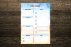 Blue and Yellow Sand Watercolor Digital Planners Product Image 2