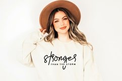You Are Stronger Than The Storm SVG PNG, Boho Self Care Product Image 2