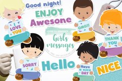 Boys messages graphics | illustrations Product Image 1