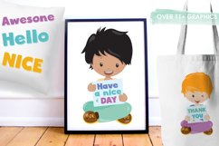 Boys messages graphics | illustrations Product Image 4