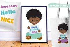 Boys messages graphics | illustrations Product Image 3