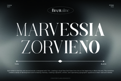 Brettaline - Family Serif Font Product Image 2