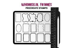 Whimsical Frames Procreate Stamps &amp; Pattern Brushes Bows Product Image 6