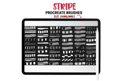 Stripes Procreate Pattern Brushes Product Image 2