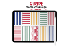 Stripes Procreate Pattern Brushes Product Image 9