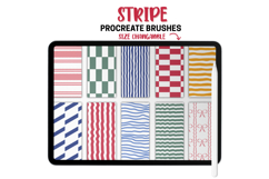 Stripes Procreate Pattern Brushes Product Image 4