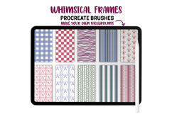 Whimsical Frames Procreate Stamps &amp; Pattern Brushes Bows Product Image 9