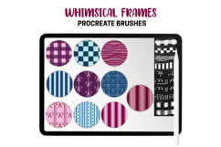 Whimsical Frames Procreate Stamps &amp; Pattern Brushes Bows Product Image 4