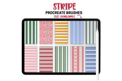 Stripes Procreate Pattern Brushes Product Image 6