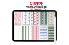 Stripes Procreate Pattern Brushes Product Image 7
