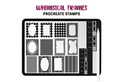 Whimsical Frames Procreate Stamps &amp; Pattern Brushes Bows Product Image 3