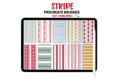 Stripes Procreate Pattern Brushes Product Image 8