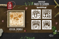 Back to School Paper Cut Design for Crafting Product Image 1