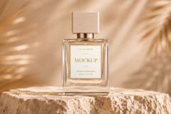 Glass Bottle Perfume Mockup Product Image 1