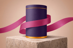 Kraft Paper Tube Mockup Product Image 2