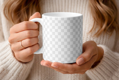 Hand Holding Mug Mockup Product Image 2