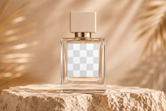 Glass Bottle Perfume Mockup Product Image 2