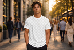 Street Cool Boy wearing T-Shirt Mockup Product Image 2