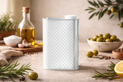 Oil Tin Can Mockup Product Image 3