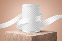 Kraft Paper Tube Mockup Product Image 3