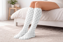 High Socks on the Woman Legs Mockup Product Image 3