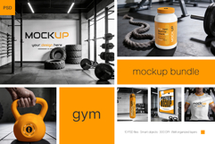 Gym Mockup Bundle Product Image 1