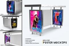 Bus Stop Billboard Mockup Template Product Image 1