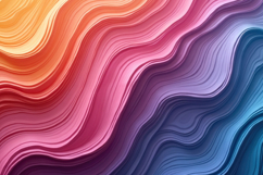 Colorful Wavy Background Product Image 1