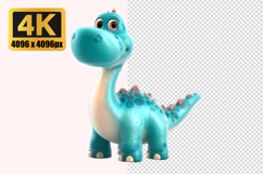 Baby Dinosaur Transparent PNG Product Image 1