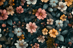 Flowers Background Wallpaper Product Image 1
