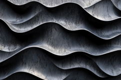 Abstract Wavy Black Background Wallpaper Product Image 1