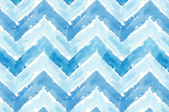 Blue Zig Zag Watercolor Background Product Image 1