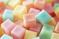 Rainbow Jelly Candies Background Product Image 1