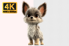 Fluffy Dog Transparent PNG Product Image 1