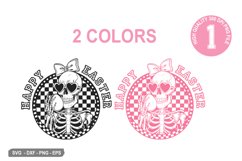 Happy Easter T-shirt Design SVG - Festive SVG Design Product Image 1
