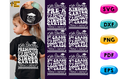 So Long School Bundle Svg, Png, Kindergarten, 1st-4th Grade Product Image 1