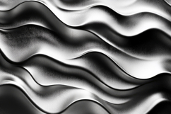Shiny Black Wavy Background Wallpaper Product Image 1