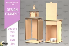 Fairy Lantern Laser Cut. Fairy Fairies SVG. Fantasy Design Product Image 3