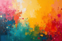 Colorful Paint Splash Background Product Image 1