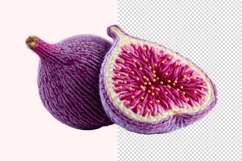 Crochet Fig Fruit Transparent PNG Product Image 1