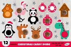 Christmas Candy Dome Ornament Bundle.