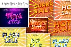 FLASH sale editable text effect bundle Product Image 1