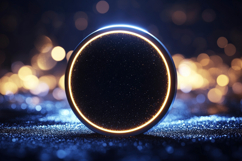 Circle Light Frame with Bokeh Background Wallpaper Product Image 1