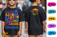 So Long Kindergarten Svg, Png, 1st Grade Here I Come Shirt Product Image 1